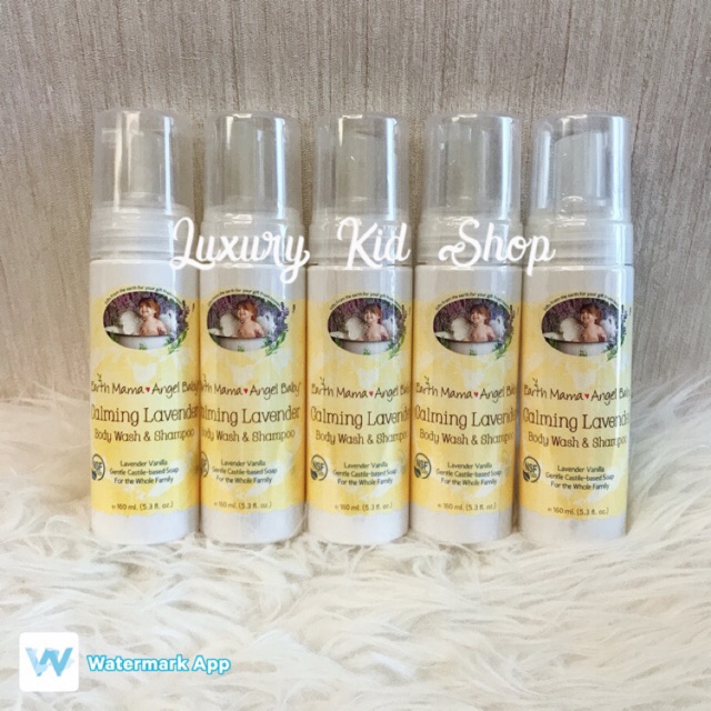 angel baby body wash