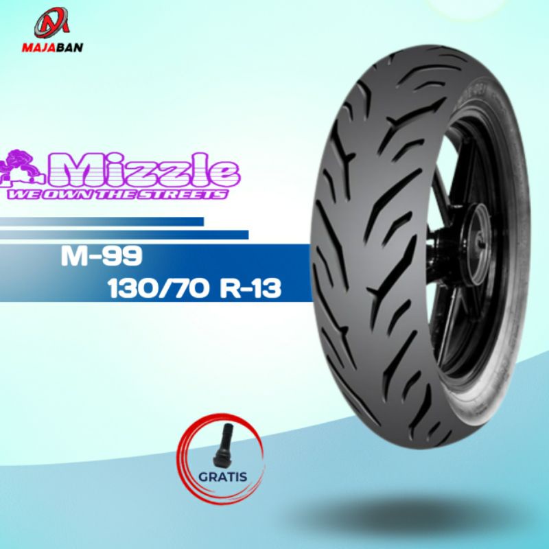 Ban Belakang Motor YAMAHA NMAX // MIZZLE M99 130/70 Ring 13 Tubeless