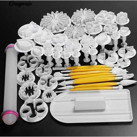 9037- Paket super hemat alat dekorasi fondant cake