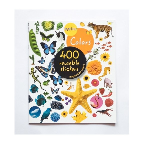 

Eyelike Stickers: Colors - 400 Reusable Stickers