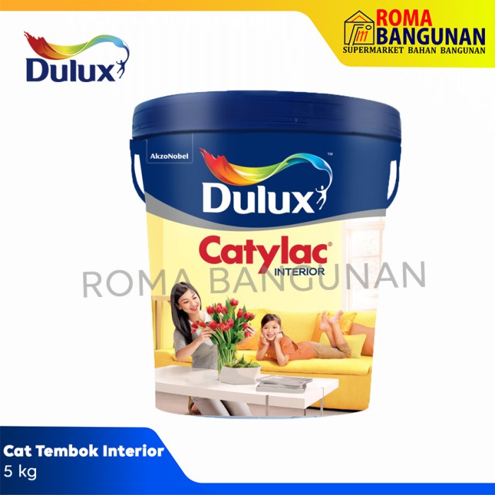 Dulux Catylac Cat Tembok Interior 25kg Tinting - Putih