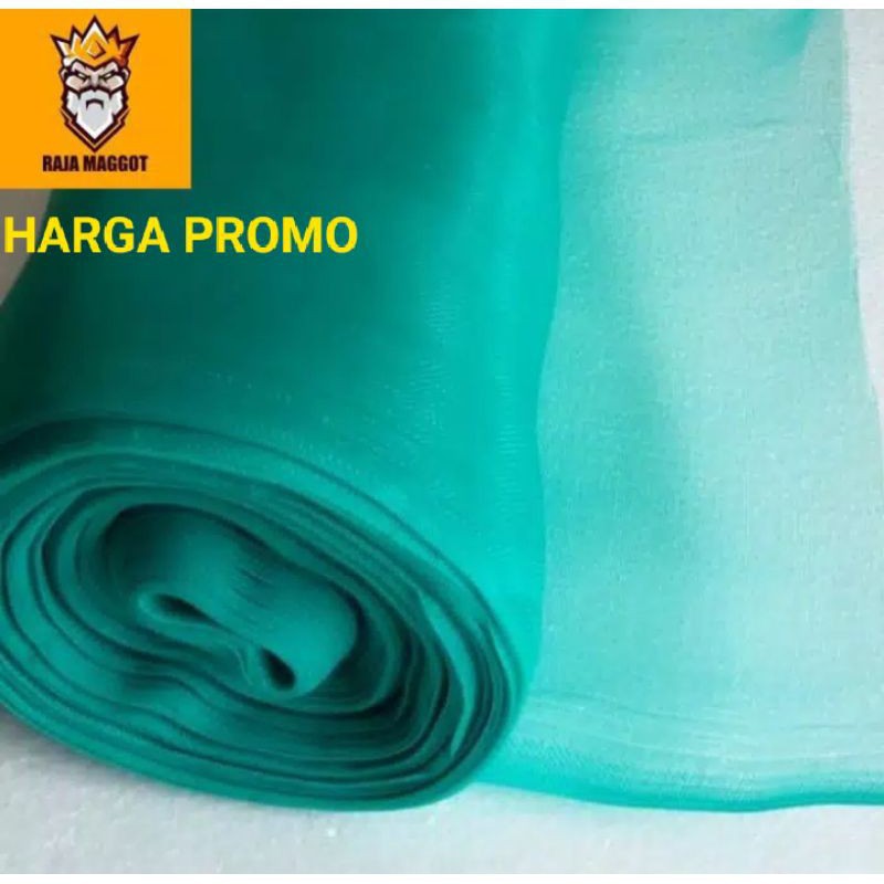 Jaring waring kasa hijau kandang maggot bsf keramba ikan harga grosir garansi produk