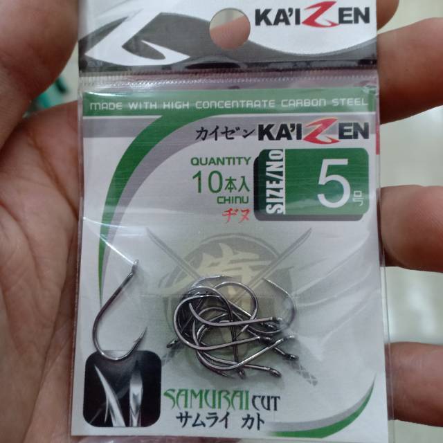 Mata Kail Pancing Ikan Carbon Kaizen Samurai Chinu