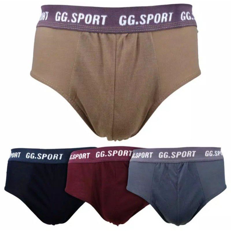 12 pcs Celana Dalam Pria Model boxer murah | CD karet boxer | Boxer GG SPORT