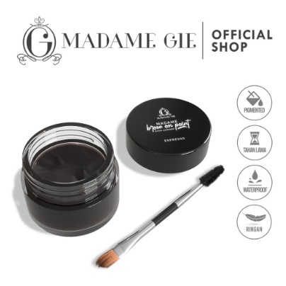 * NCC * Madame Gie Brow On Point Eye Brow Pomade Make Up Eyebrow Pomade Cream Pensil Alis Waterproof