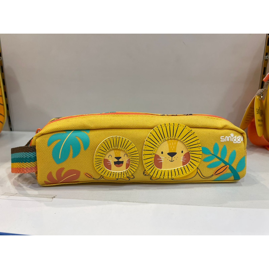 

SMIGGLE TEENY TINY PENCIL CASE LA LA YELLOW/TEMPAT PENSIL SMIGGLE