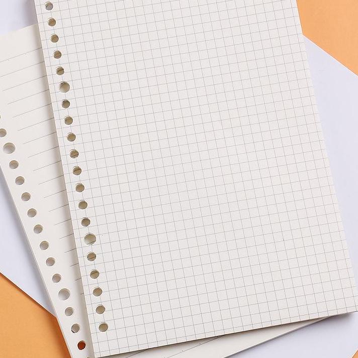 

(COD )NEW_PRODUCT [THE UNIVERSE] 100gsm 26 Lubang Isi Binder B5 Polos Bergaris Refill Kertas Binder Loose Leaf - ST013 harga bersaing