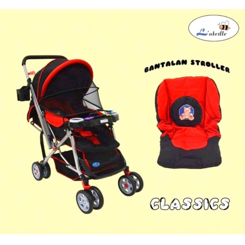 Labeille stroller classics A-019T / kereta dorong bayi murah