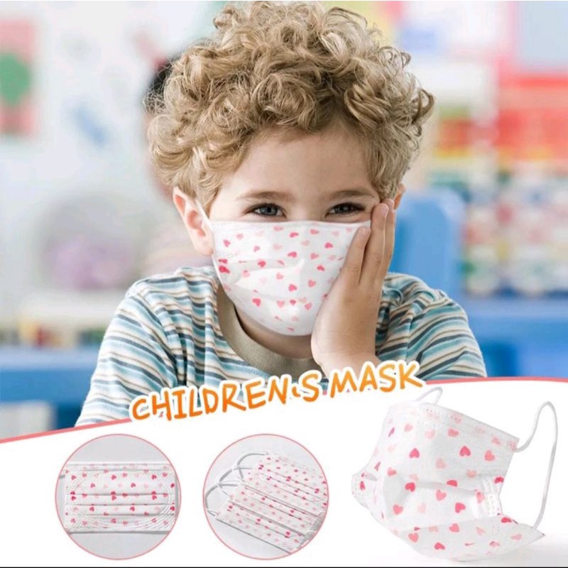 masker anak 3ply