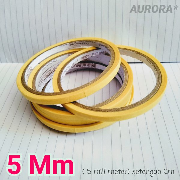 

Solasi Kertas 5 Mili Meter Mm Solatip Setengah Centi Senti Tipis Strip Garis