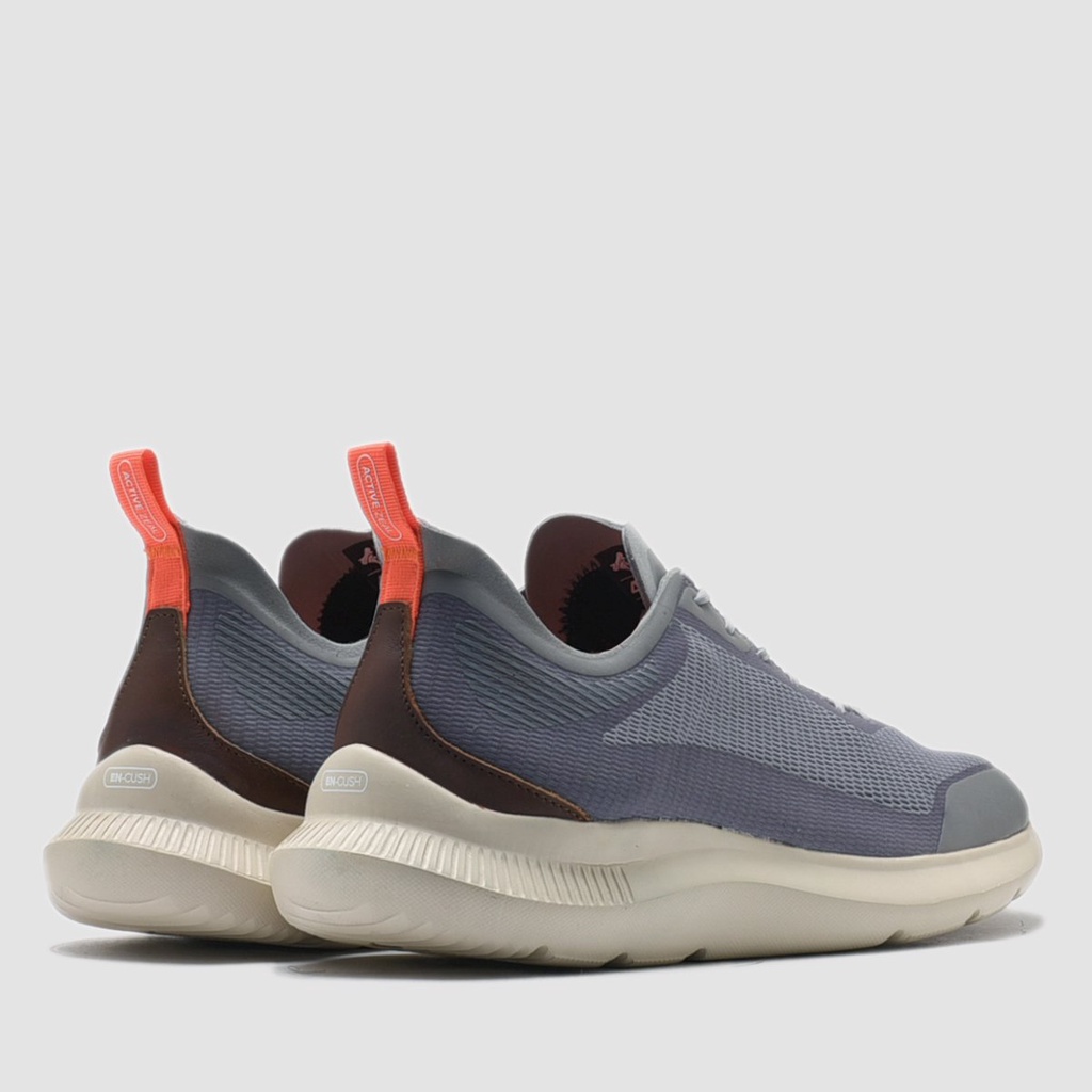 Sepatu Brodo Active Zeal Core [Grey/Black/Allwhite]-5