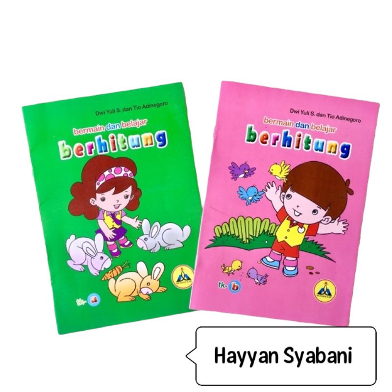 Buku Anak/ Buku Paud / Buku TK : Bermain & Belajar Berhitung [ Mutiara Ilmu ]