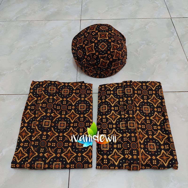 Set Baju prewedding Lengkap (Motif cakarayam)