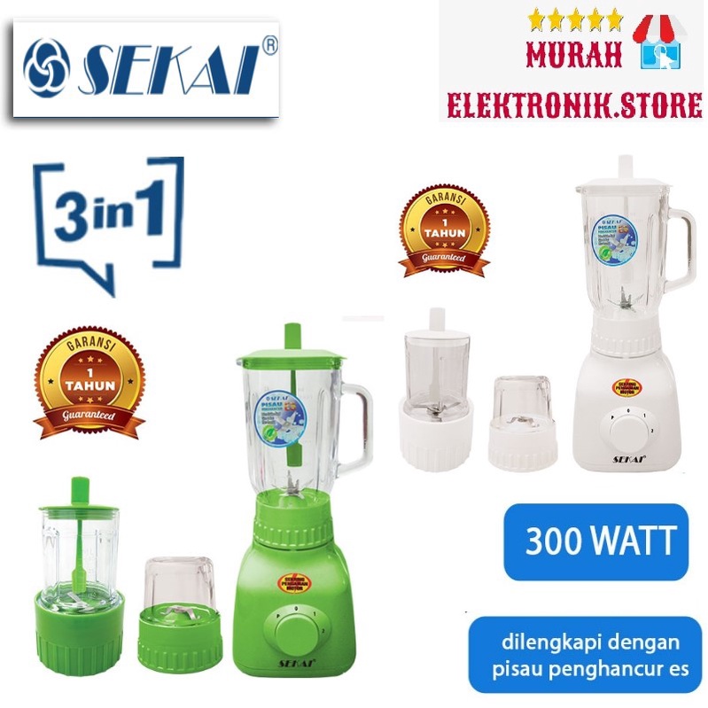 Sekai Blender BL 752 GL 3 In 1