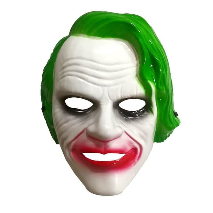 TOJO topeng joker badut clown dark knight batman mask halloween