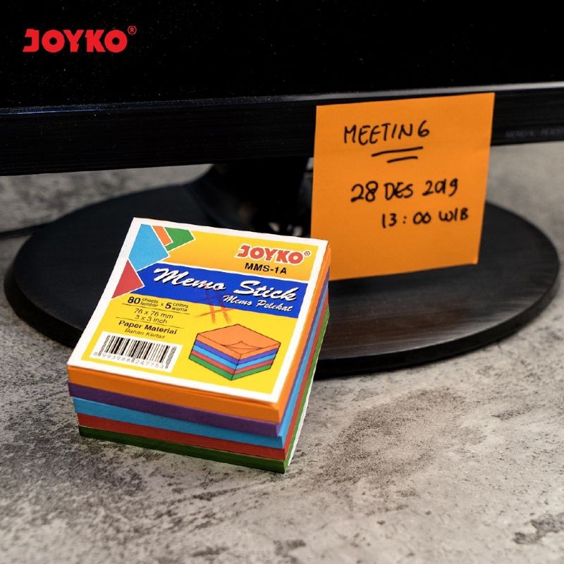 Memo Stick Sticky Note Kertas Memo Memo Tempel Joyko MMS-1A-3