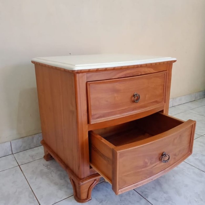 MEJA NAKAS JATI UKIR KLASIK