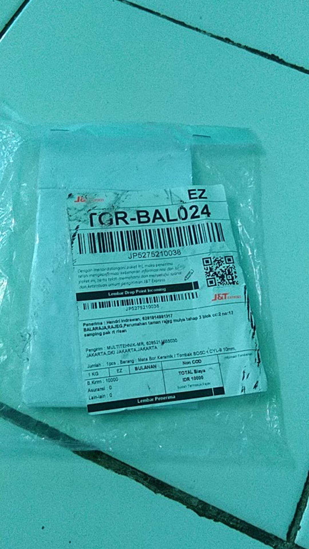 Mata Bor Keramik / Tombak Bosch Cyl-9 10mm