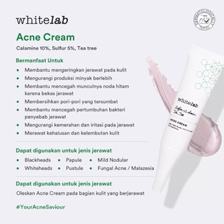 WHITELAB ACNE CREAM 10 G