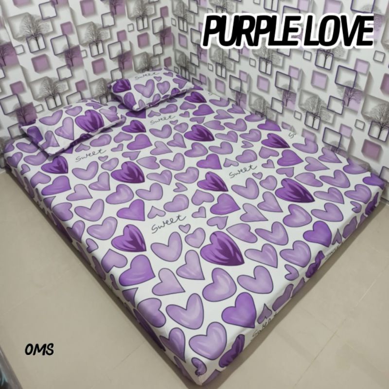 Sprei Homemade Purple Love