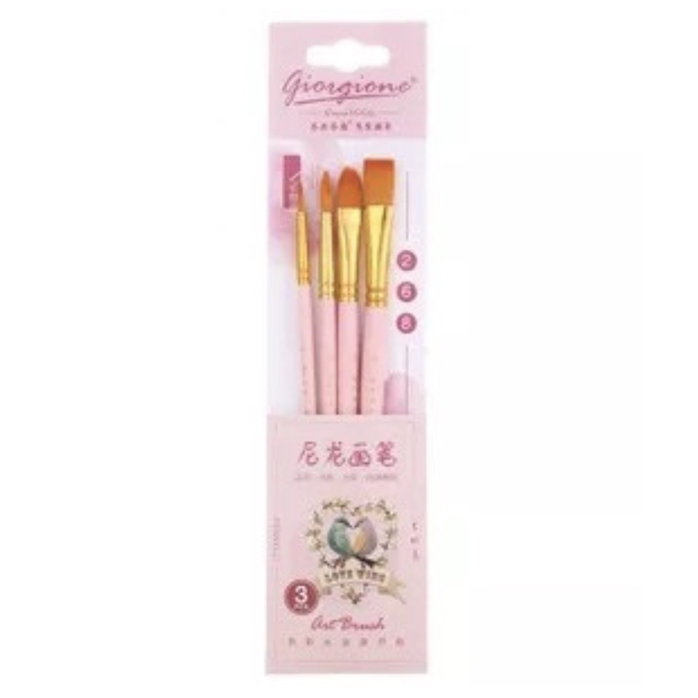 

Giorgione Brush Set G-148F set 4 pcs - pink