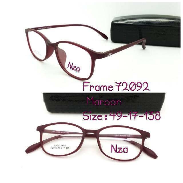 Frame Kacamata Trendy | Kaca mata Anti Radiasi |  Kacamata Minus | Kaca mata Wanita &amp; Pria Terbaru