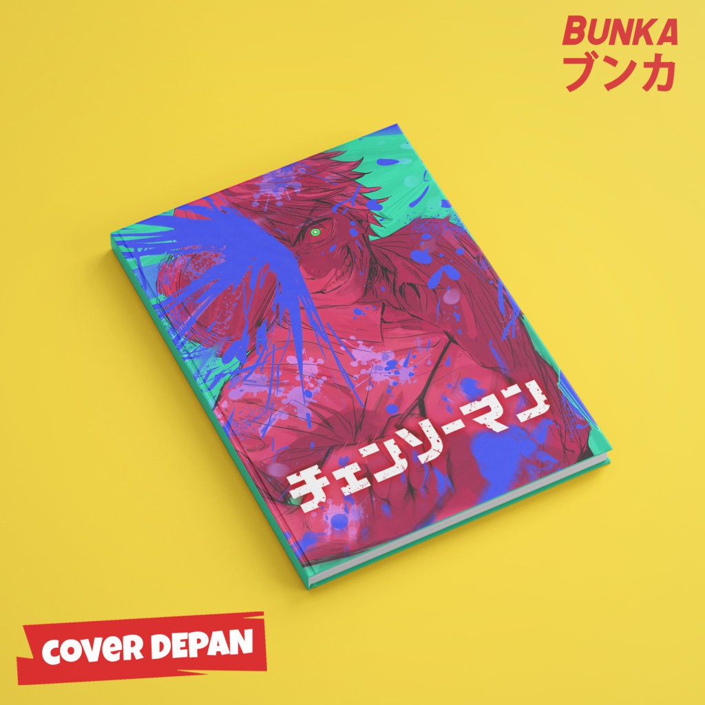 

Notebook Anime Chainsaw Man Denji D Hardcover A5 Buku Tulis Catatan Notes Agenda Planner Jurnal