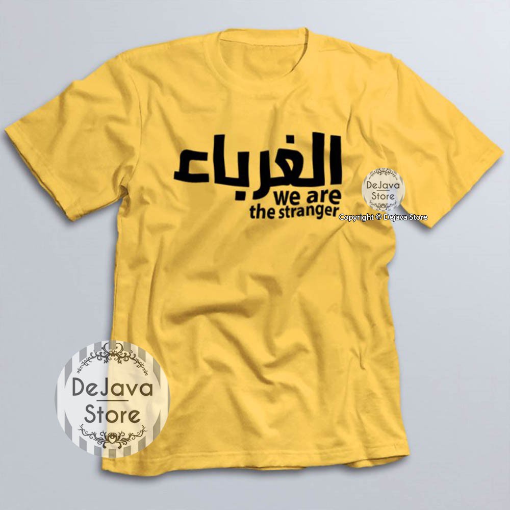 Kaos Dakwah Islami GHURABA Tshirt Baju Distro Religi Muslim Eksklusif Best Seller | 029-7