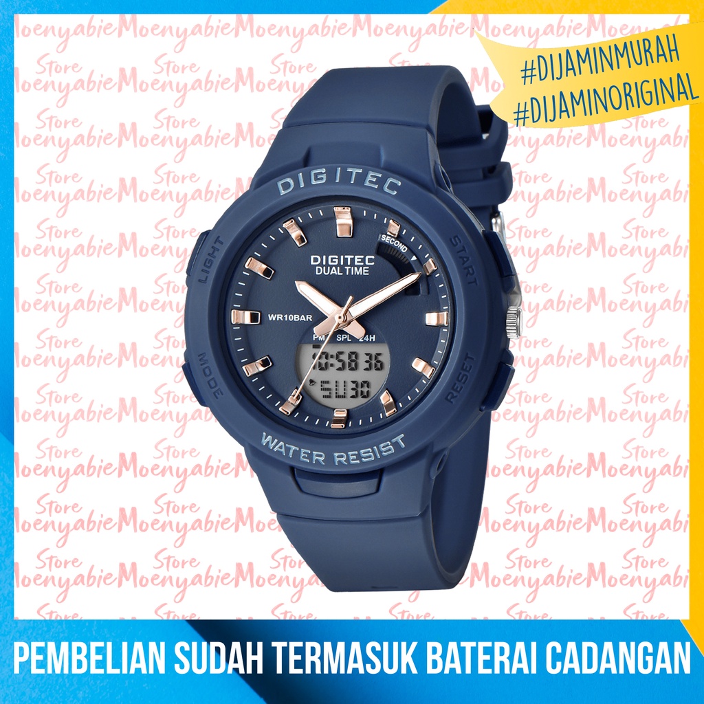 Digitec Wanita BDA 4082T / DG 3082T Original Dan Anti Air Jam Tangan Digitec Wanita-4