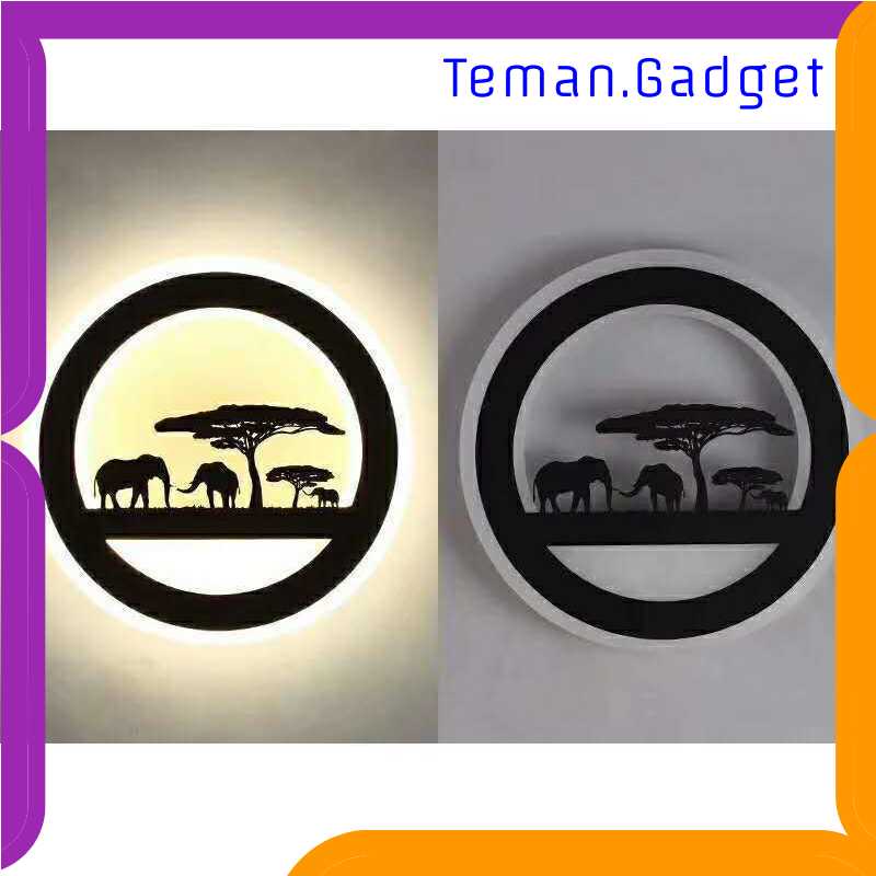 TG-DG Blue Time Lampu Hias Dinding LED Siluet Pemandangan - F0014