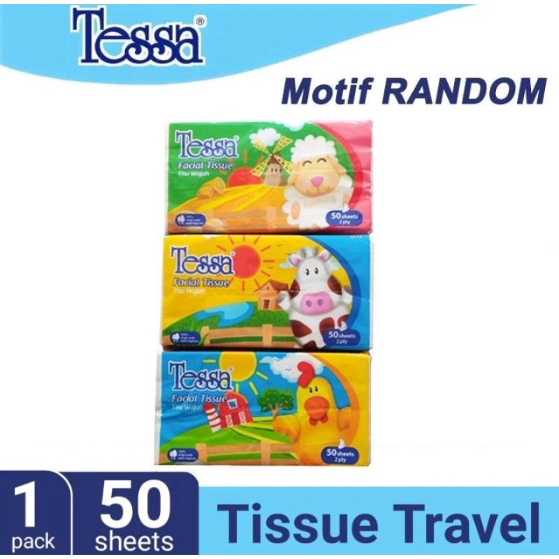 Tessa Facial Tissue 50 sheet