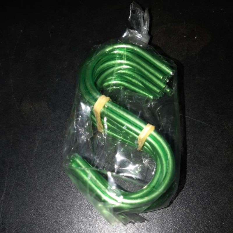 12 pcs kawat s plastik warna