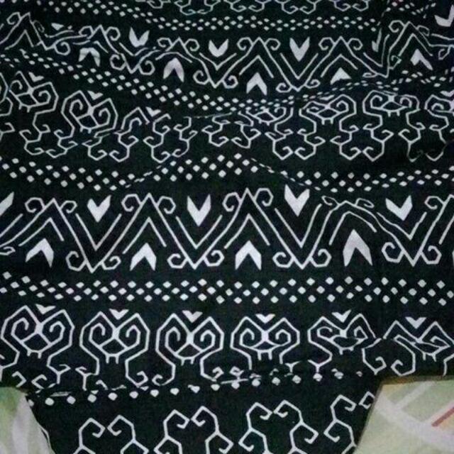 Baju Batik Pria Hitam Manis