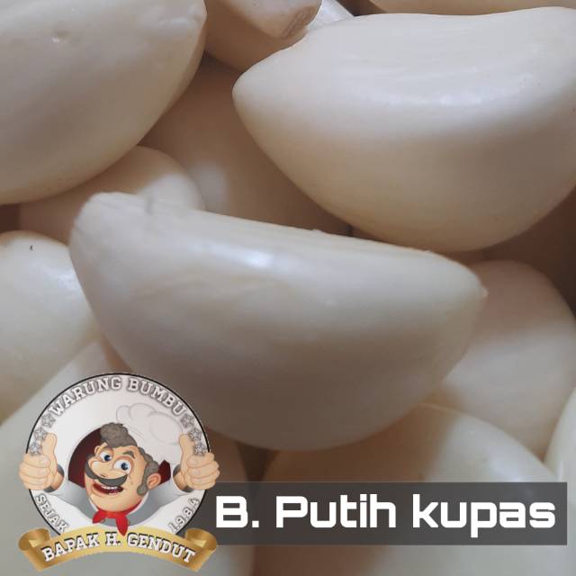 

bawang putih kupas