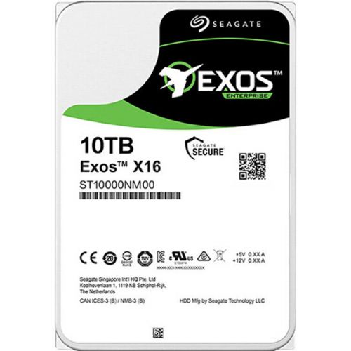 SEAGATE EXOS X16 10TB 3.5&quot; 7200RPM 256MB CACHE SAS