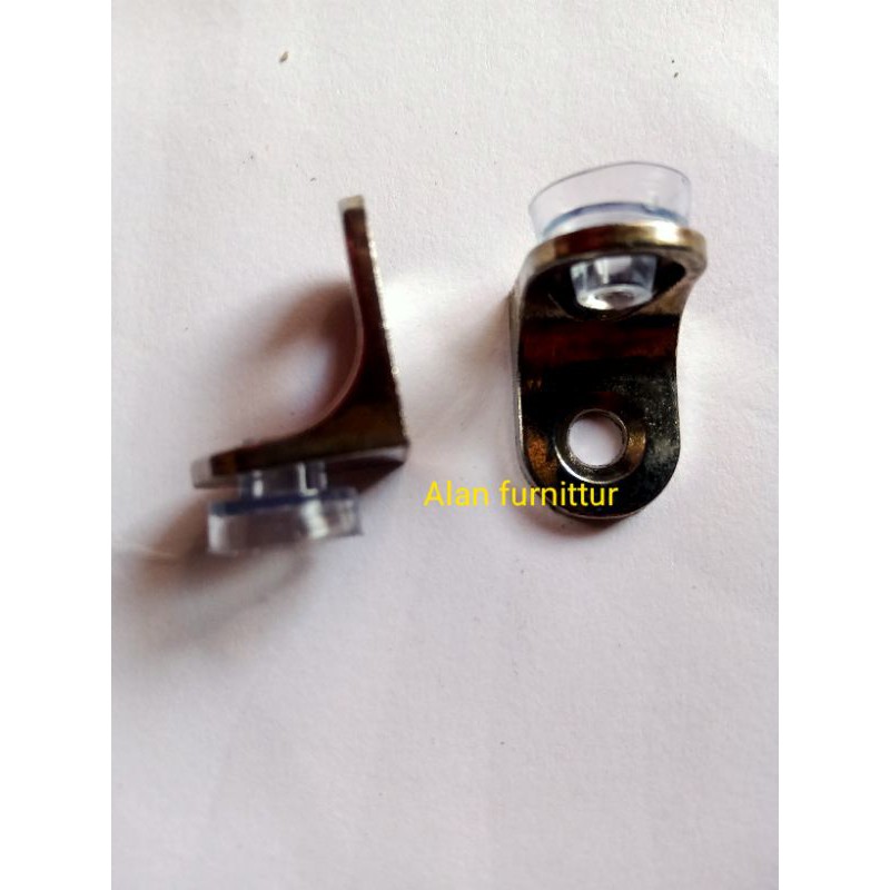 Ambalan L tebel untuk tatakan kaca/ kayu