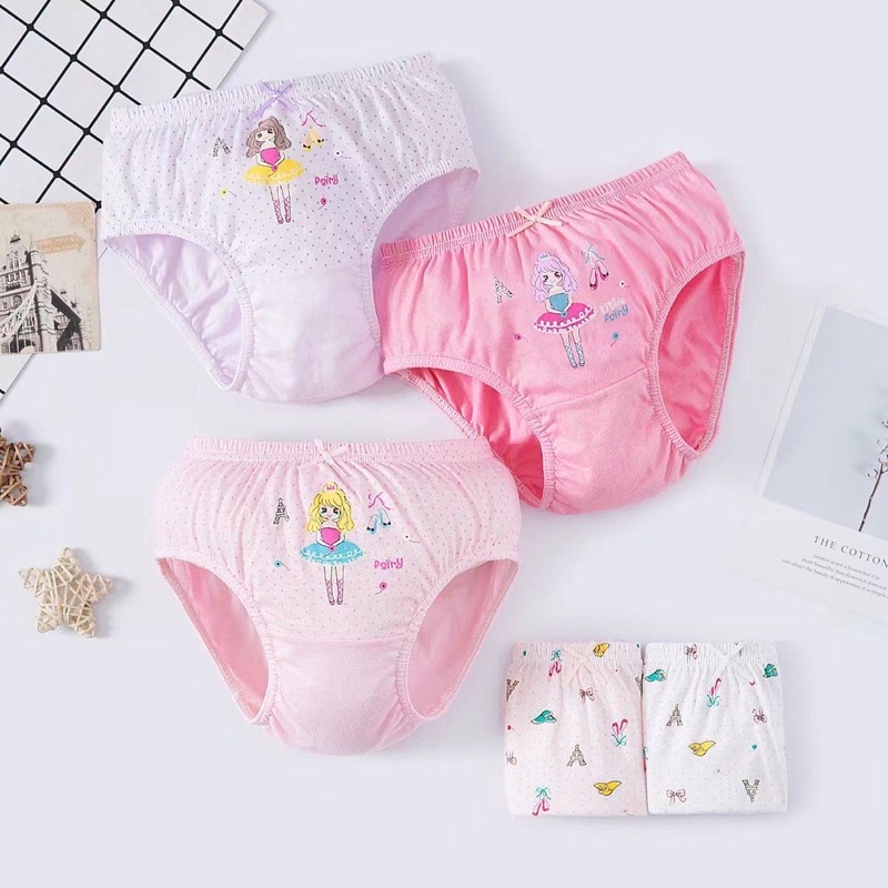 SET Celana Dalam Anak Perempuan Bahan Katun Import Premium Celana Dalam Anak Perempuan Free Box Lucu Kolor Anak Cewe Murah dan Lucu