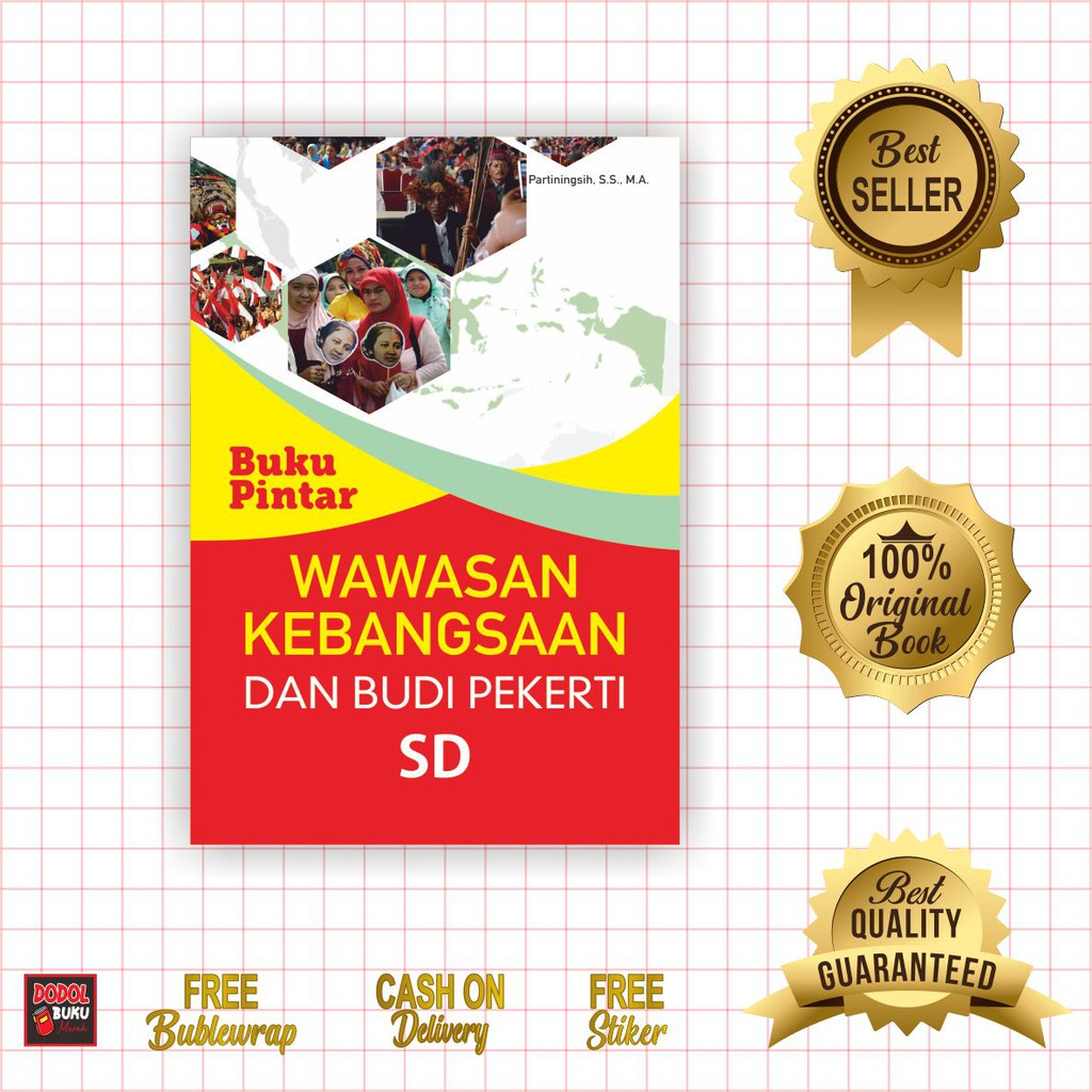 MERDEKA 8.8 - BUKU PENGETAHUAN SD : Wawasan Kebangsaan dan Budi Pekerti