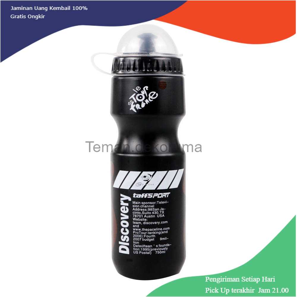 TD-DPR TaffSPORT TREK Botol Minum Olahraga Sepeda 750ml - 30A12