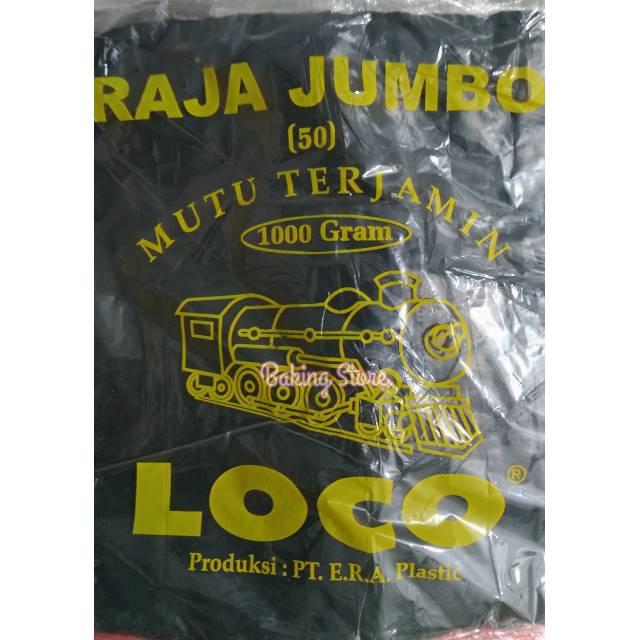 Kantong Plastik HD Loco Hitam Uk 50