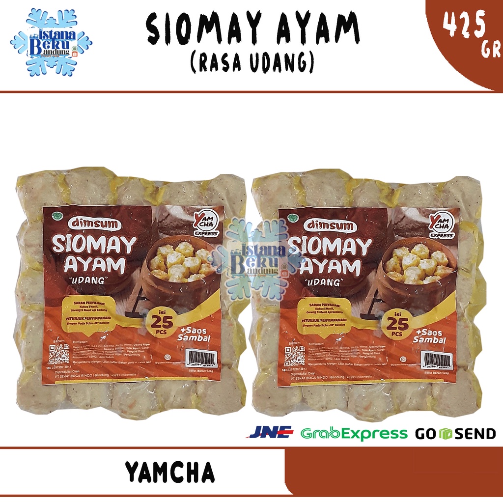 

Yamcha Siomay Udang Isi 25 425gr