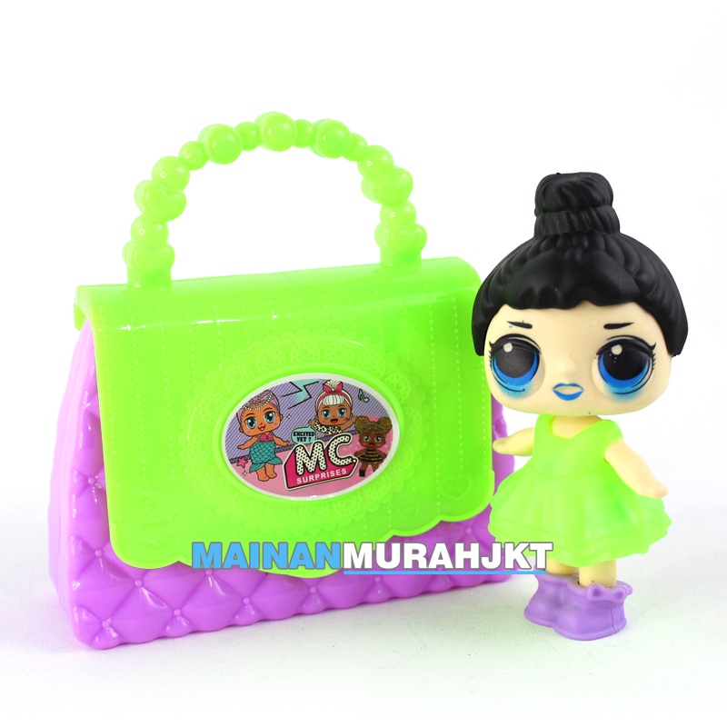 MAIANANKEI ANAK MURAH FUN AND SURPISES MO06 TAS MINI BONEKA MAINAN ANAK PEREMPUAN