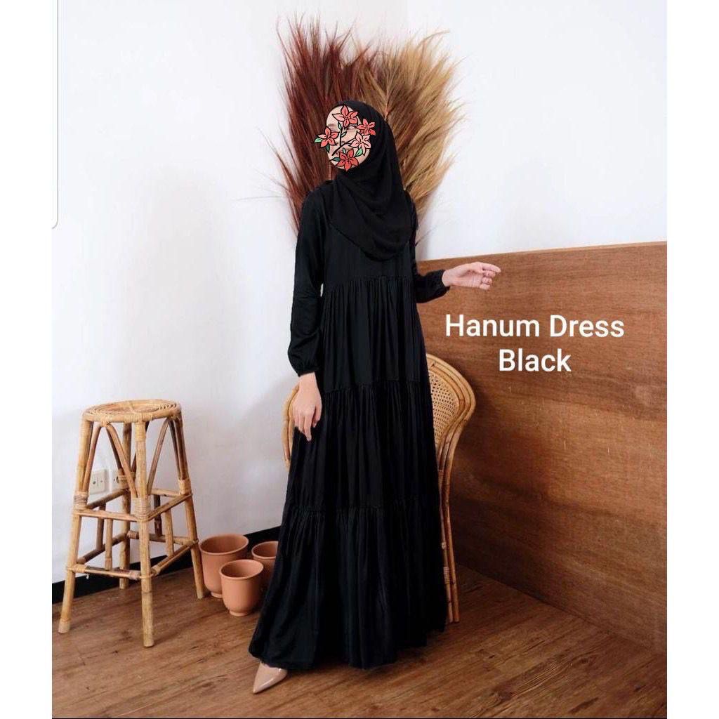 Hanum Dress/Pakaian Wanita/Dress/Gamis