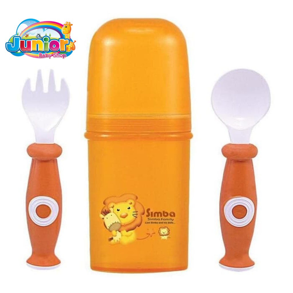 Simba Cased Spoon &amp; Fork Set