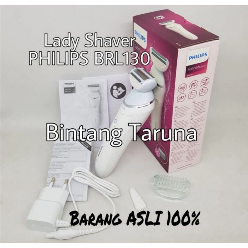 Satinshave Philips BRL130 Female Shaver BRL Lady Shaver Philips BRL130 Original