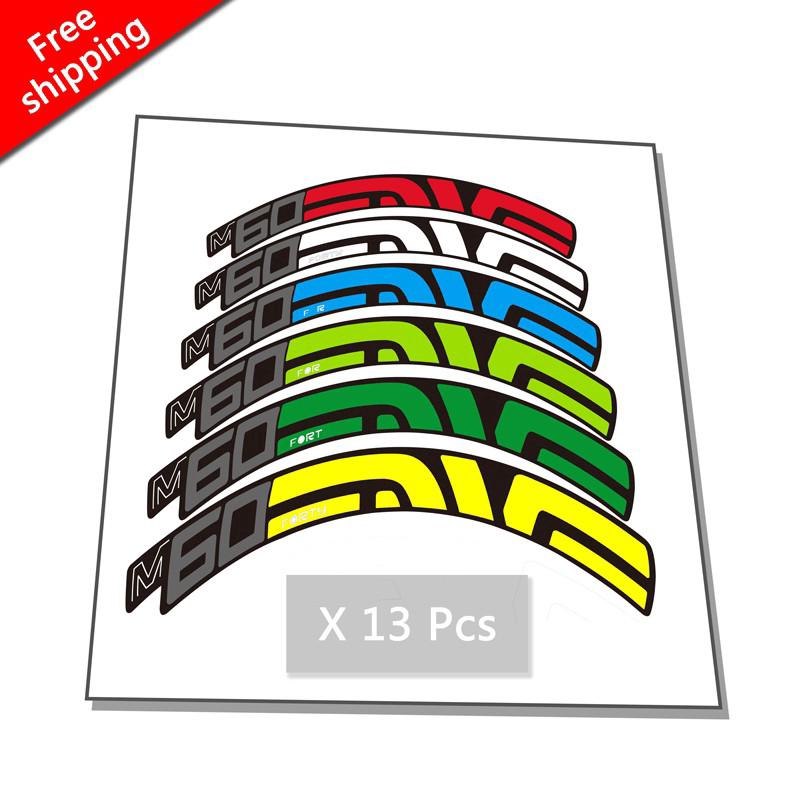 Stiker Decal enve m60 forty bauset Santa Cruz Yeti Sepeda Stiker Decal enve m60 forty bauset Santa Cruz Yeti Sepeda