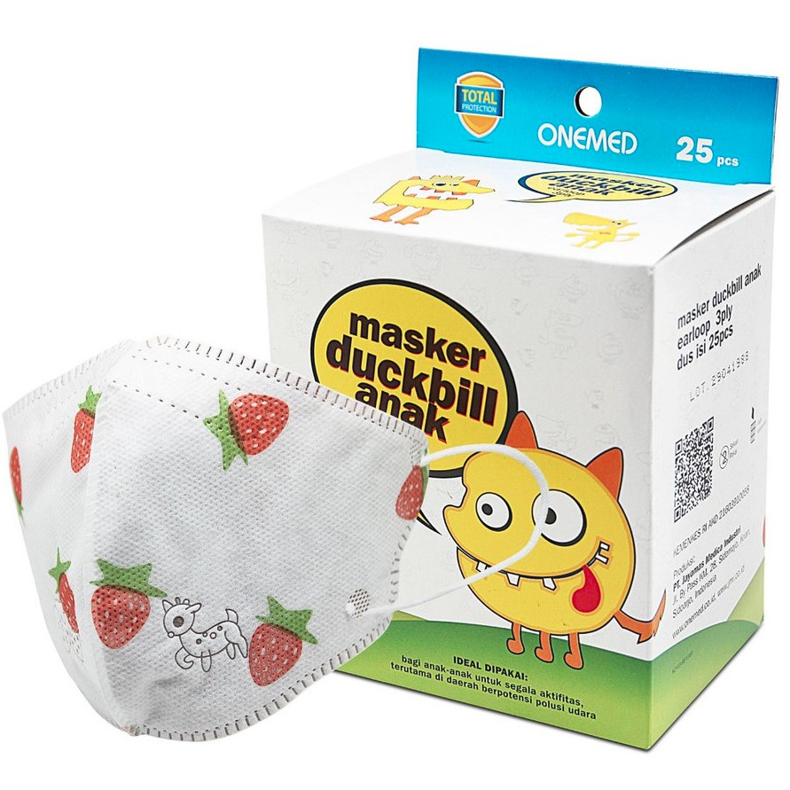Onemed Masker Bedah Earloop Box Isi 50 pcs