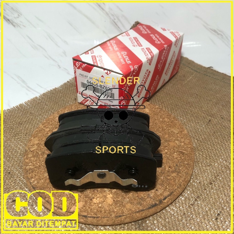 KAMPAS REM DEPAN AGYA MATIC - BRAKE PAD FRONT AGYA AYLA MATIC BZ020