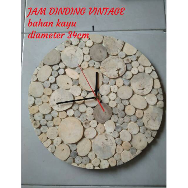 Jam dinding diy , jam dinding vintage , jam dinding unik murah