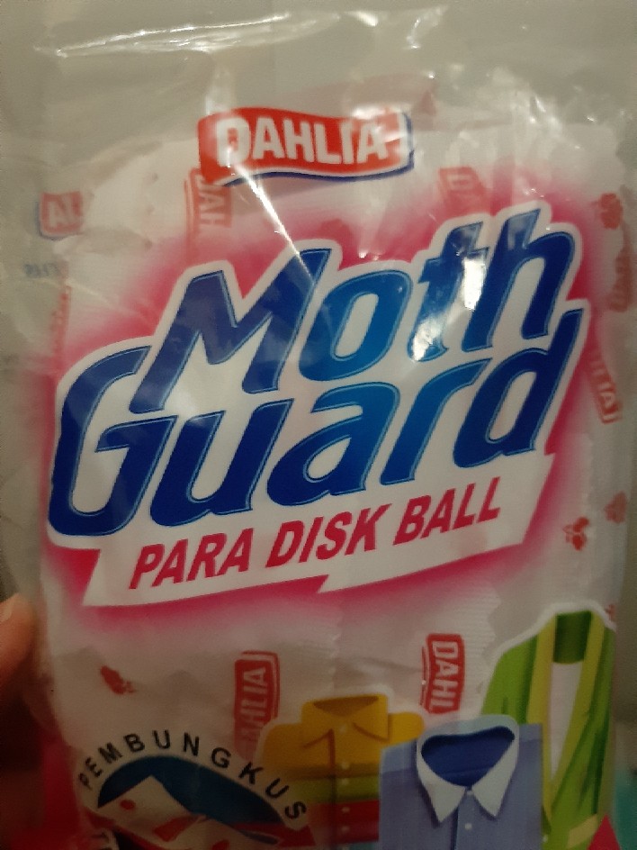 Dahlia Anti Ngengat & Jamur Moth Guard Para Disk Ball 150g